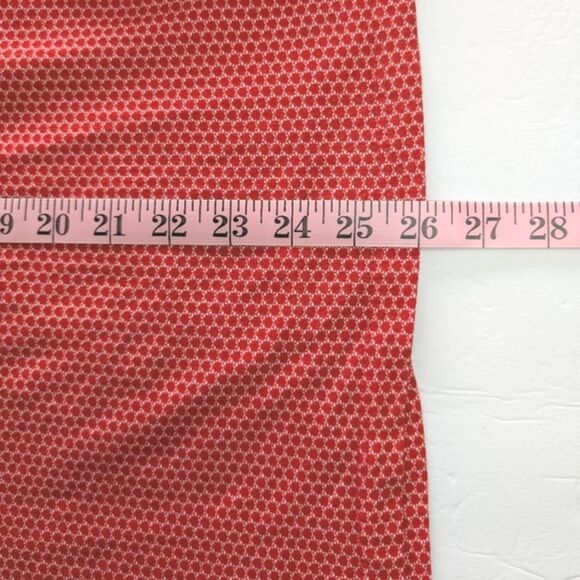 Ted Baker Polo Geometric Print Red 6 (US XXL) - Picture 9 of 10